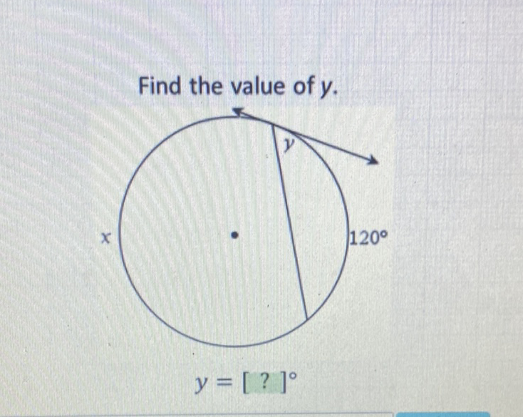 Find the value of \( y \).