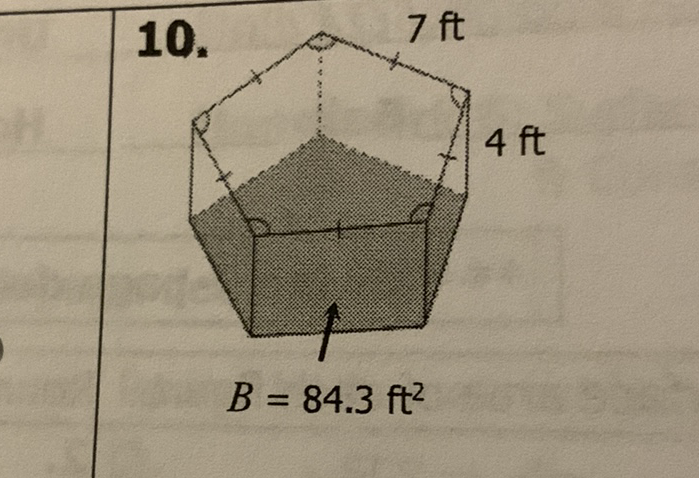\( B=84.3 \mathrm{ft}^{2} \)