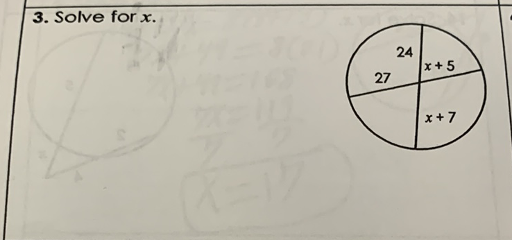 3. Solve for \( x \).