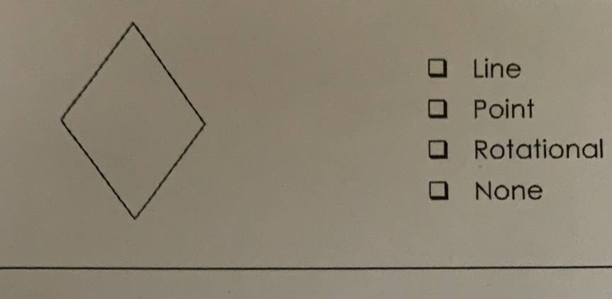 Line
Point
Rotational
None