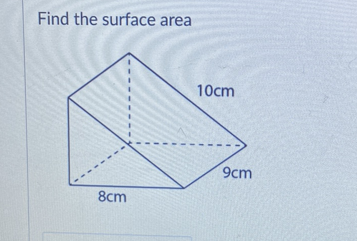 Find the surface area