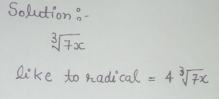 solution