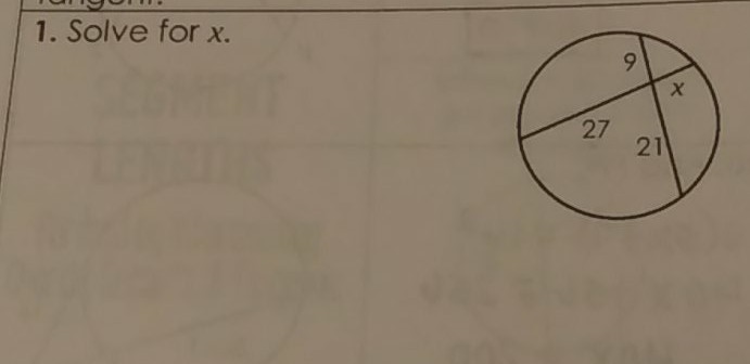 1. Solve for \( x \).