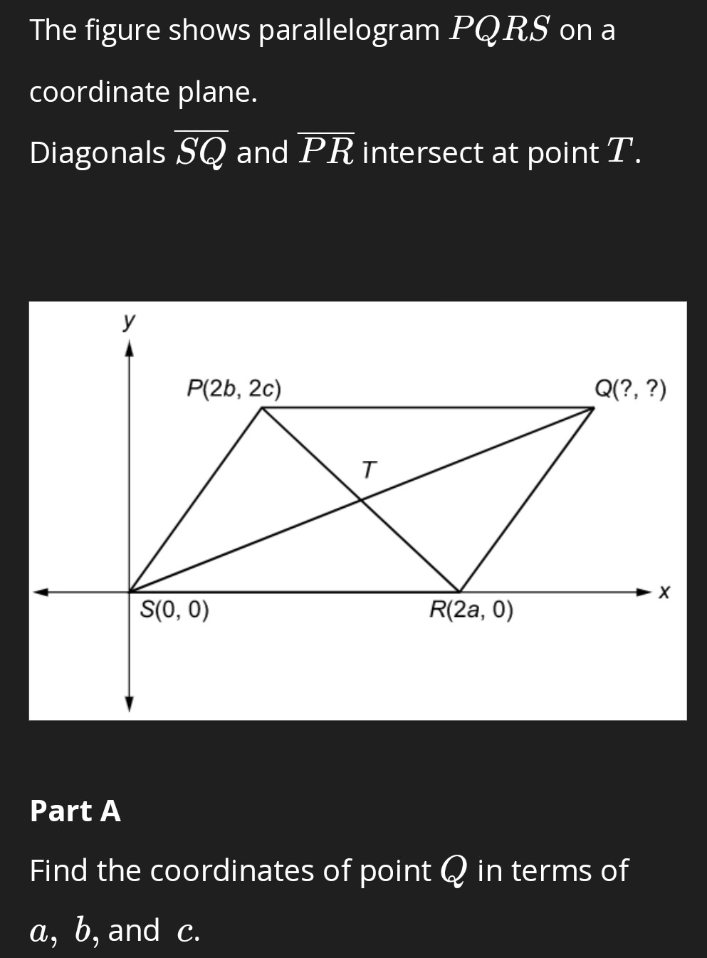 The Figure Shows Parallelogram P Q R S By Air Math 4711